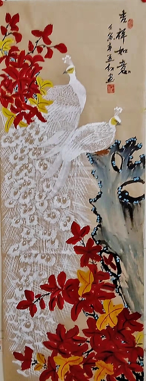职业书画家 孟红 《吉祥如意》