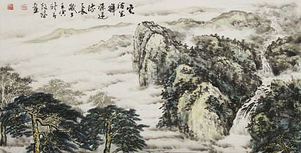 漳州市美协会员国画&mdash;黄教胜