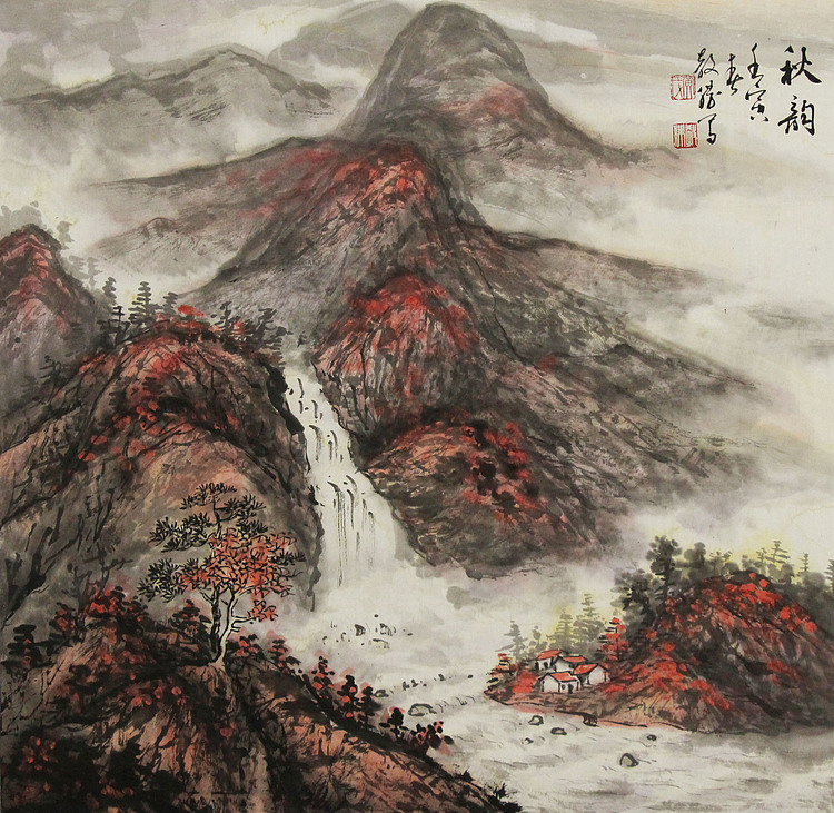 漳州市美协会员国画&mdash;黄教胜