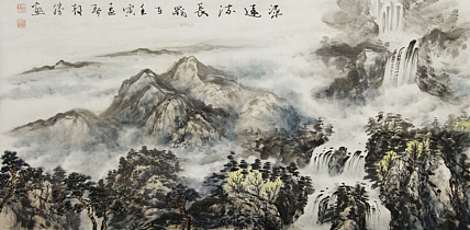 漳州市美协会员国画&mdash;黄教胜