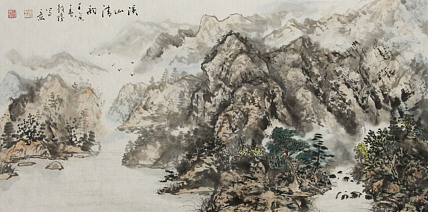 漳州市美协会员国画&mdash;黄教胜