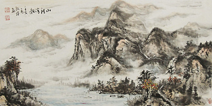 漳州市美协会员国画&mdash;黄教胜