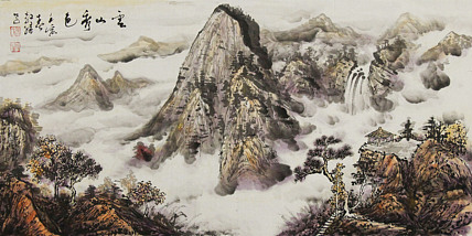 漳州市美协会员国画&mdash;黄教胜