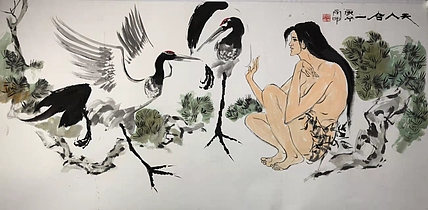 中国美术家协会会员 严永明 有合影