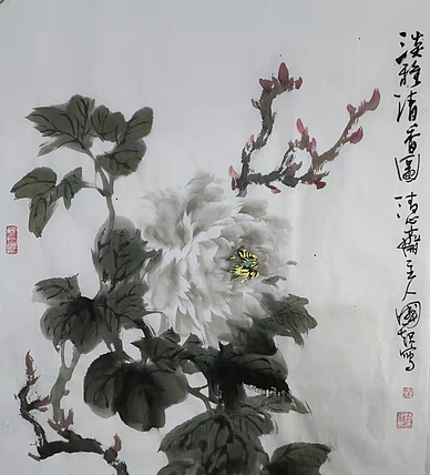 清心斋主 淡雅清香图