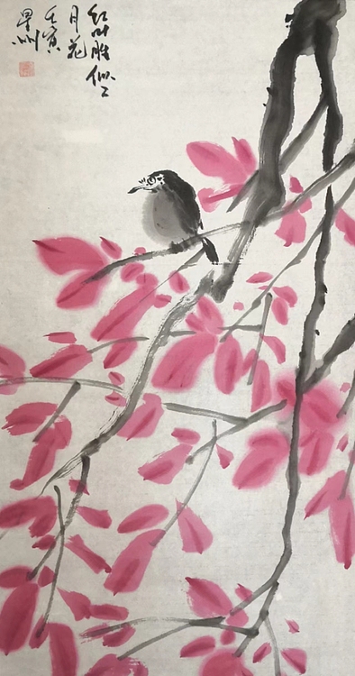 安徽省美协会员 赵星州 红叶