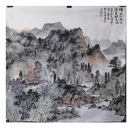 曹玉宝 辽宁曹玉宝老师原创山水