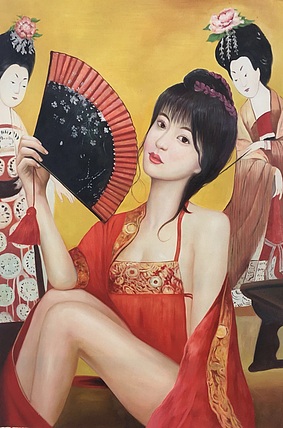 陈一茗 仕女图