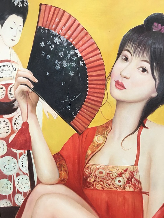 陈一茗 仕女图