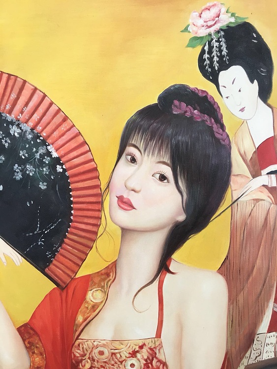 陈一茗 仕女图