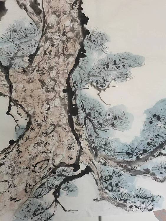 秦广宁 松风英姿
