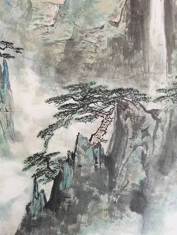 秦广宁 松谷飞泉
