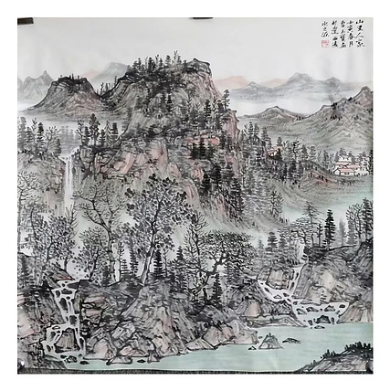 曹玉宝 辽宁曹玉宝老师原创山水