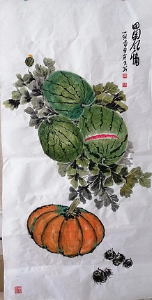 贾秀英 田园风情