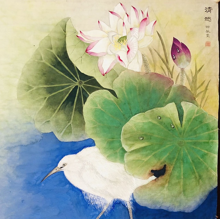 雪中寒蕊 清趣