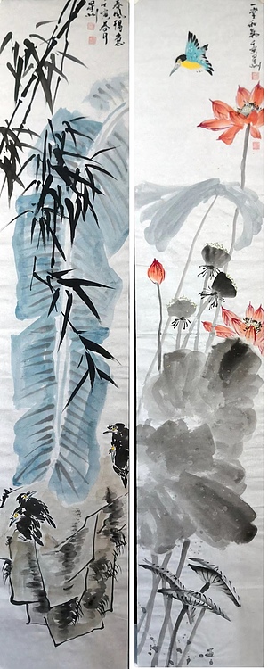 安徽省美协会员 赵星州 四季平安