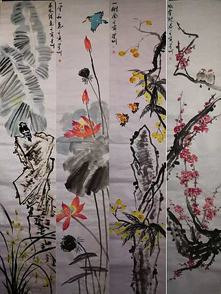 安徽省美协会员 赵星州 春华秋实