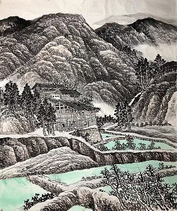 张志敏    中国美术家协会会员   带合影