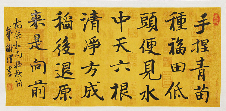 中国书法协会考级中心注册教师，中国书画联合会书法研究会研究员，华树伟