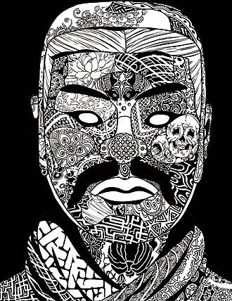 李向宇 俑乐绘 武士 不带框