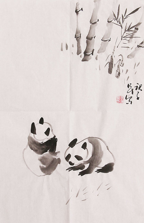 中国国家书画院会员 李茂林 兰花