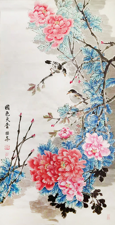 陕西省美协会员-宝鸡市美术家协会理事 崔联华