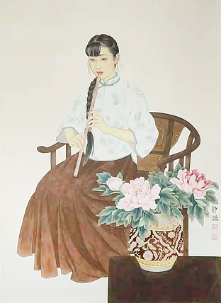 陕西省美协会员-宝鸡市美术家协会理事 崔联华