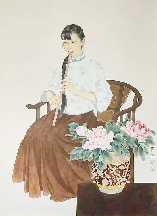 陕西省美协会员-宝鸡市美术家协会理事 崔联华