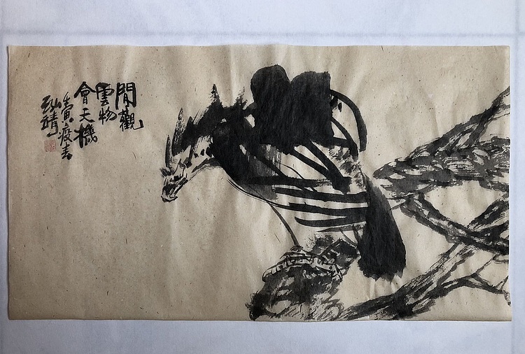 中国书画收藏家协会会员 泓靖 闲观云物