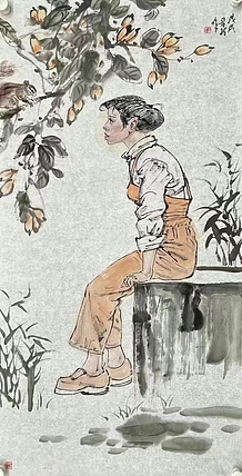 中国美协会员，赤峰市美协副主席 &mdash;&mdash;王居龙