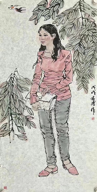 中国美协会员，赤峰市美协副主席 &mdash;&mdash;王居龙