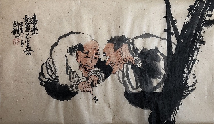 中国书画收藏家协会会员 泓靖 人物趣谈