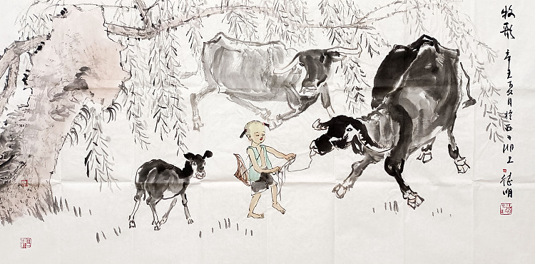 刘德明名称：牧歌作者亲供，带合影
