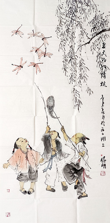 刘德明名称：蜻蜓作者亲供，带合影