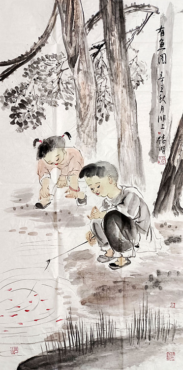 刘德明名称：有鱼图作者亲供，带合影