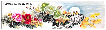 高晓林 （3166）国家一级美术师，江苏省美协会员《富贵呈祥》