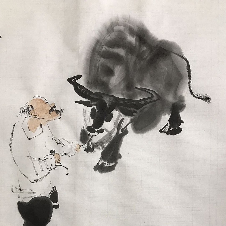 中国书画收藏家协会会员 泓靖 春归