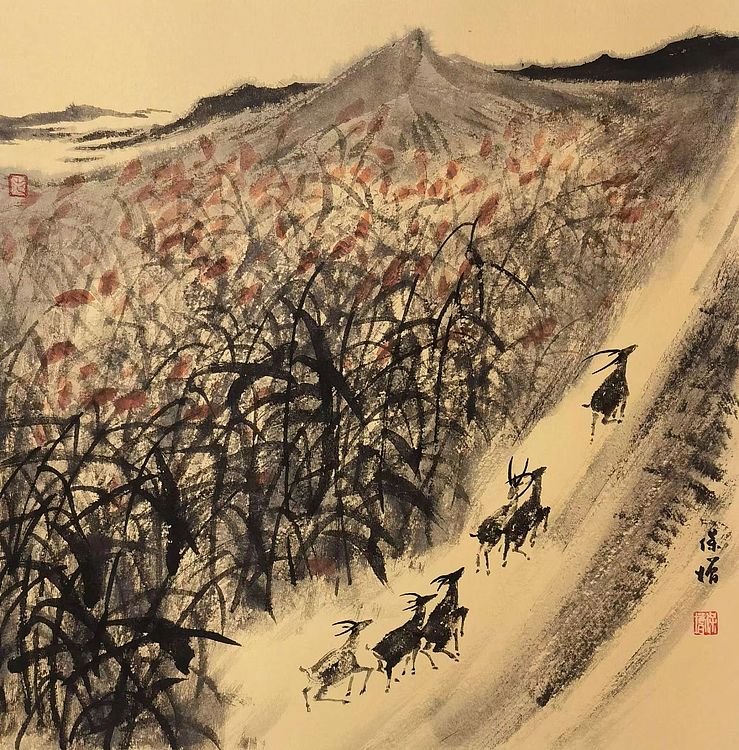 中国美协会员 名家  大增