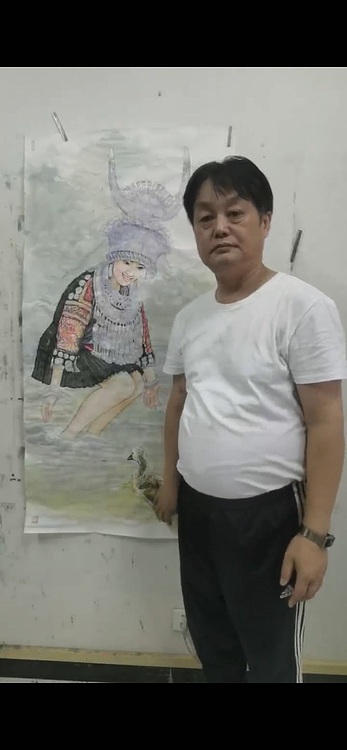 赵金文，中美协会员
