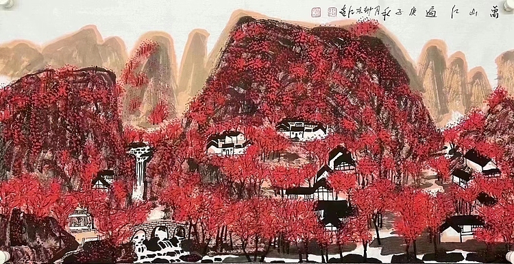 郝东红    中国美术家协会会员   带合影