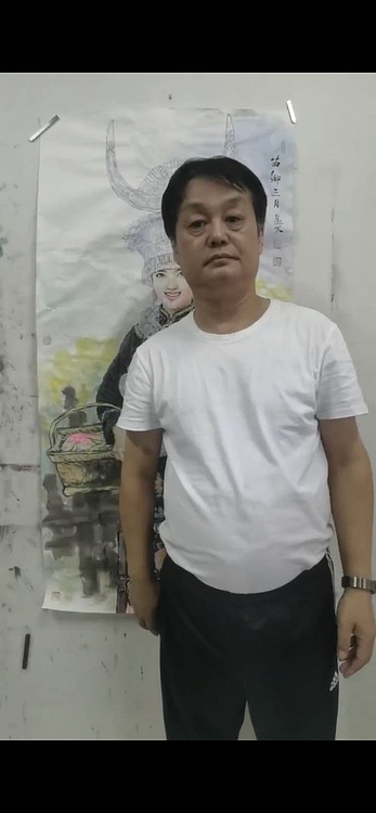 赵金文，中美协会员