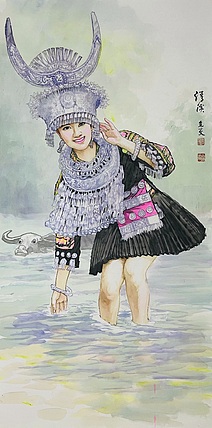 赵金文，中美协会员