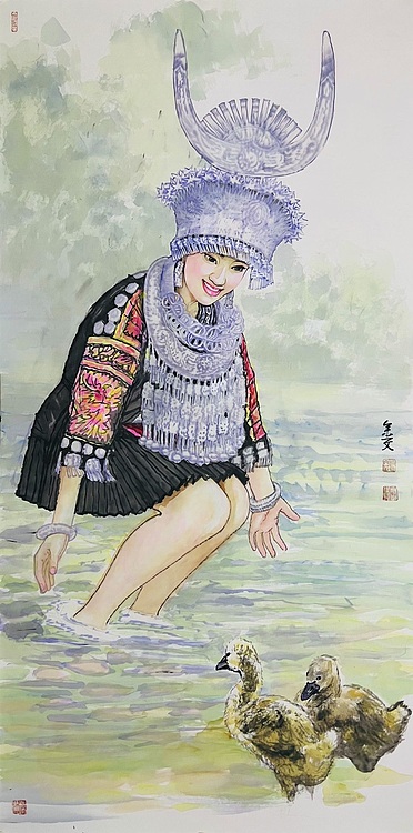 赵金文，中美协会员
