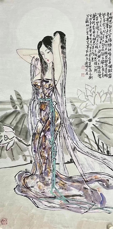 高志刚    中国美术家协会会员   带合影