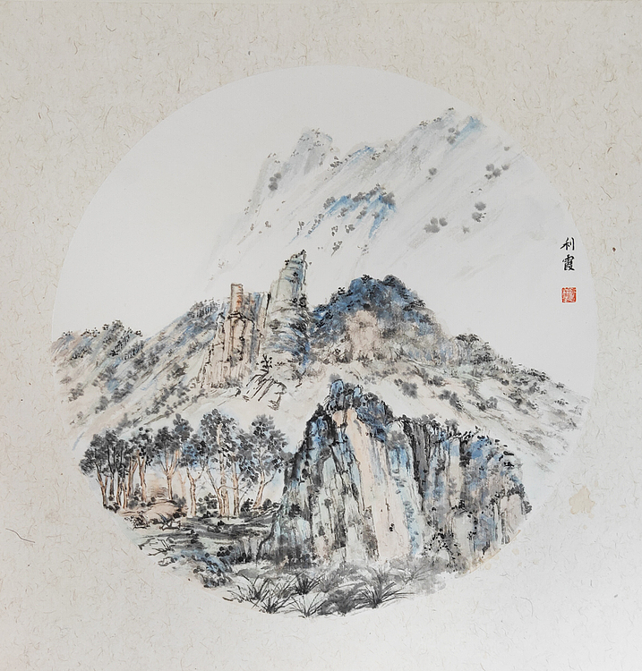 青年艺术家，包头市美协会员 张利霞