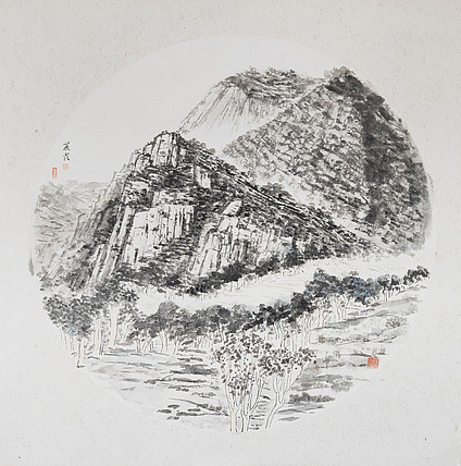 青年艺术家，包头市美协会员 张利霞