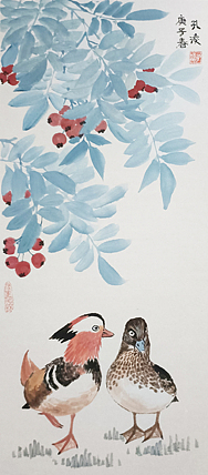 中国美术家协会会员 辽宁省工笔画学会理事&mdash;&mdash;孔淩（孔玲）