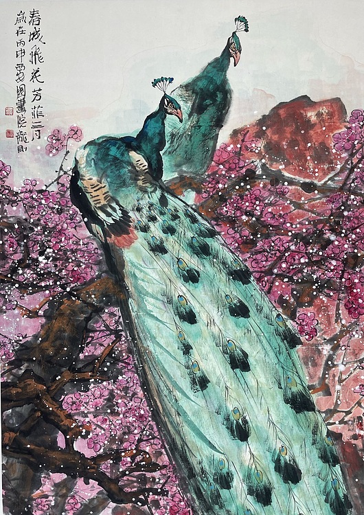 刘龙刚，中美协会员，陕西省美协理事