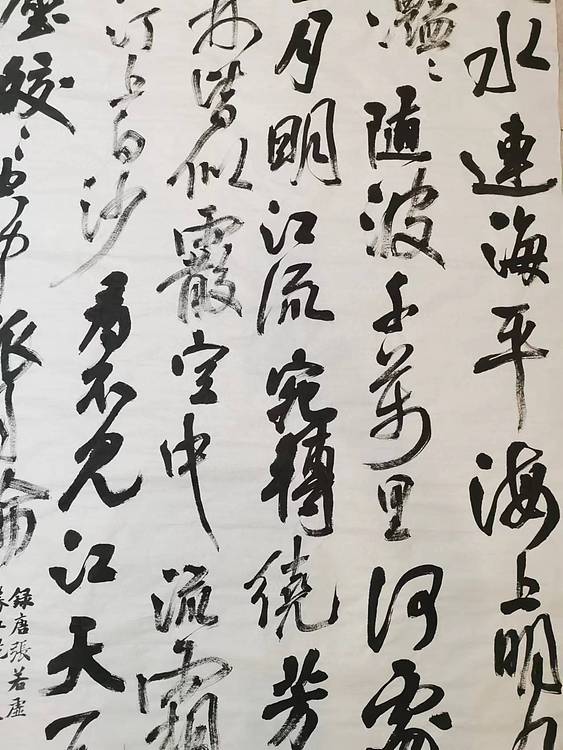 淮河居士 春江潮水连海平