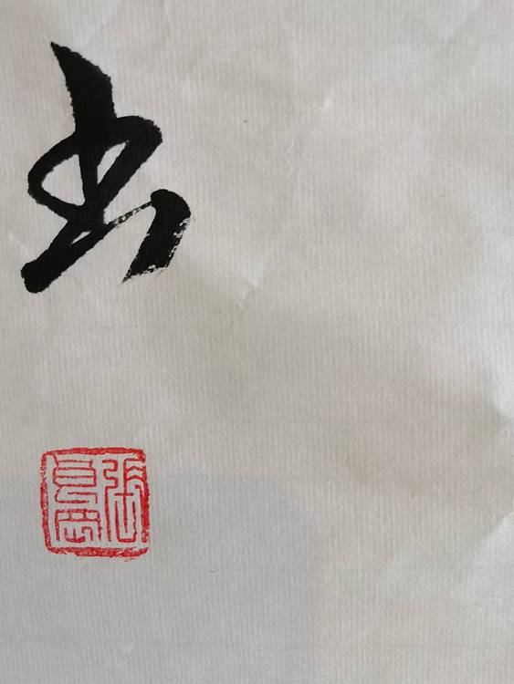 江苏省青年书法家协会会员  淮河居士 海上潮水共潮生